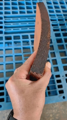 غطاء الفرامل الأصفر غير الأسبستوس مع رزين الميلامين لتحسين أداء السلامة